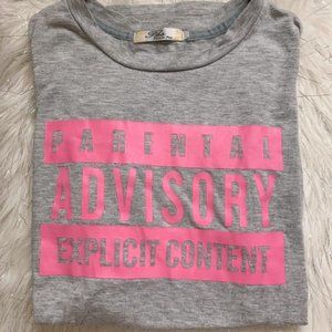 Casual graphic t-shirt with fun design.